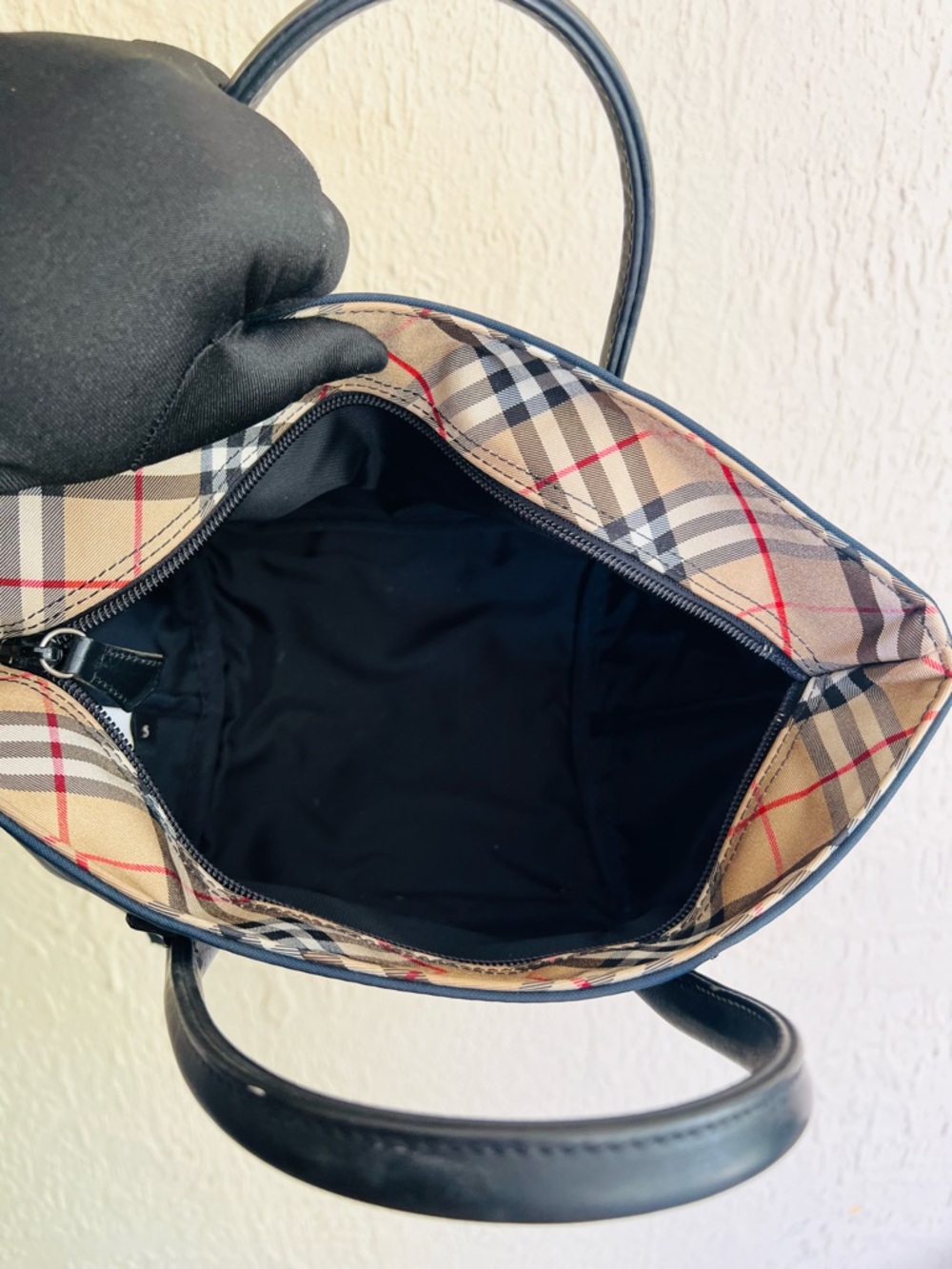 Burberry Blue Label Mini Tote/Top Handle Bag - Picture 6 of 7